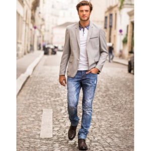 Cropped Fitted Blazer