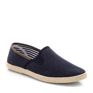 Canvas Espadrilles with Rope Sole
